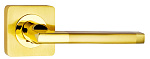 Комплект ручек МЕРАНО ITAROS PREMIUM ручка на квадратной розетке матовое золото/золото SG/GP