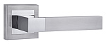 Комплект ручек ПЕРУДЖА ITAROS PREMIUM PLUS ручка на квадратной розетке белый никель/хром SN/CP