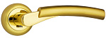 Комплект ручек САРДИНИЯ ITAROS на круглой розетке матовое золото/золото SG/GP