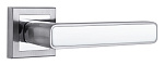 Комплект ручек ЛЕЧЧЕ ITAROS PREMIUM PLUS ручка на квадратной розетке белый/хром White/CP