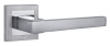 Комплект ручек ФРАСКАТИ ITAROS PREMIUM PLUS ручка на квадратной розетке белый никель/хром SN/CP